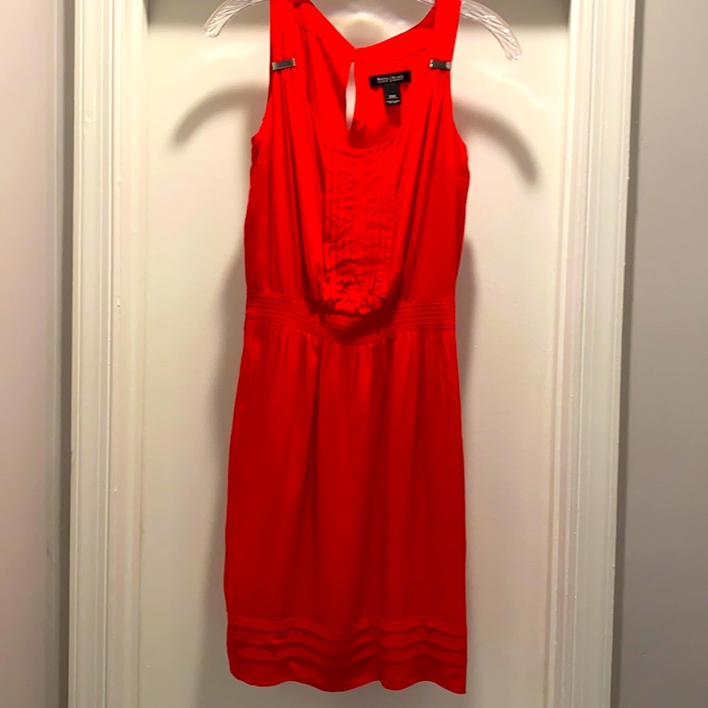 MIDI Red Dress - White House Black Market